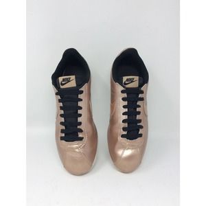 Nike Cortez  Red Bronze Metallic Shoes women size 10